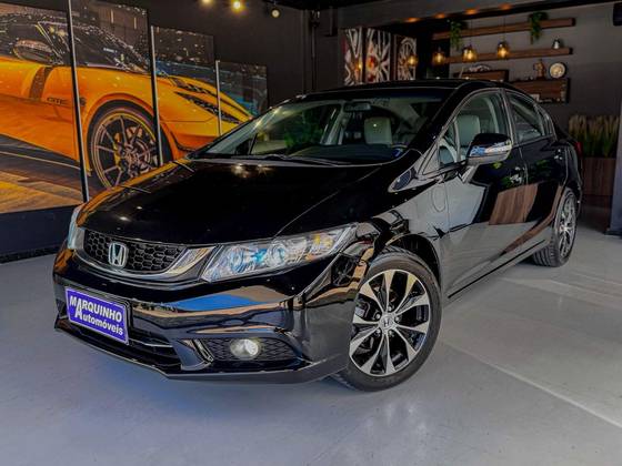 HONDA CIVIC 2.0 LXR 16V FLEX 4P AUTOMÁTICO